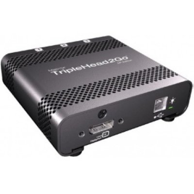 Коммутатор видеосигнала Matrox T2G-DP-MIF TripleHead2Go DP Edition, enables you to a