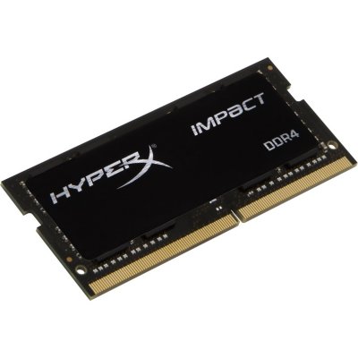 Модуль памяти Kingston SO-DIMM DDR4 8Gb 2400MHz pc-19200 HyperX Impact Black (HX424S14IB/8)