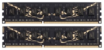   DDR-III 8Gb 1600MHz PC-12800 GeIL Black Dragon CL11 (GD38GB1600C11DC) 2*4 KIT
