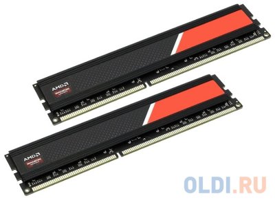   DDR4 16Gb 2400MHz PC-19200 AMD (R7416G2400U2K) (2x8Gb KIT)
