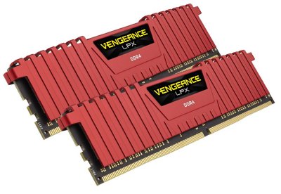   DDR4 16Gb 2400MHz PC-19200 Corsair Vengeance LPX (CMK16GX4M2A2400C16) (2x8Gb KIT)