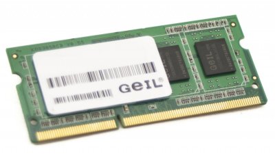   SO-DIMM DDR-III GeIL 4Gb 1600MHz PC-12800 (GGS34GB1600C11S)