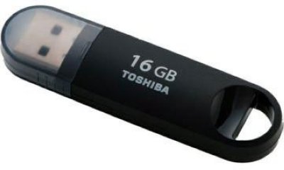  USB Flash 16Gb Toshiba TransMemory U361 Suzaku Black USB3.0 (THNU361K0160M4)