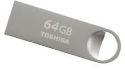  USB Flash 64Gb Toshiba TransMemory U401 Silver USB 2.0 (PD64G20TU401SR)