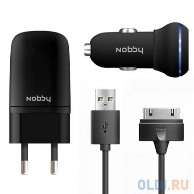    Nobby Energy SC-001 + AC-001 1A 30-pin USB 