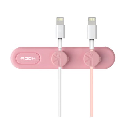   ROCK M1 Magnetic Cable Clip RCB0470 Pink