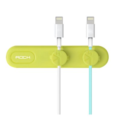   ROCK M1 Magnetic Cable Clip RCB0470 Yellow Green