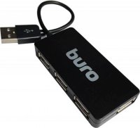  USB Buro BU-HUB4-U2.0-SLIM 4  USB 2.0 