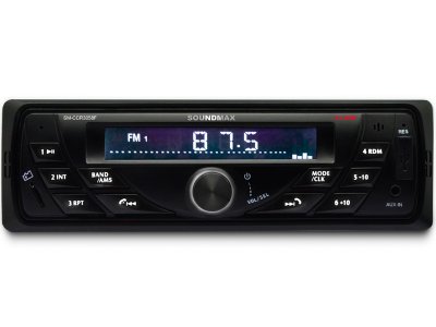  Soundmax SM-CCR3058F USB MP3 FM SD MMC 1DIN 4x40  