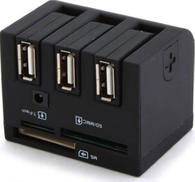 3-port USB2.0 Hub GEMBIRD UHB-FD1 + 