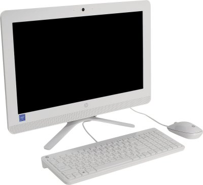 HP 20 20-c029ur Snow White 1EE18EA (Intel Celeron J3060 1.6 GHz/4096Mb/500Gb/DVD-RW/Intel HD Graphic