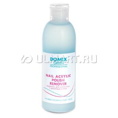        Domix Green Professional Nail Acrylic Polish Remover, 20