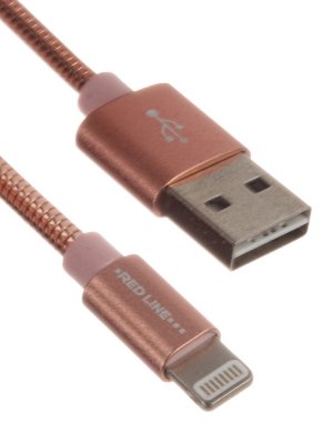   Red Line S7 USB - Lightning 8-pin Pink