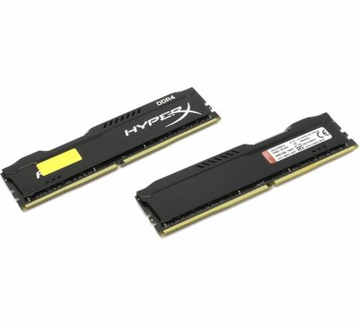 Модуль памяти Kingston HyperX Fury DDR4 DIMM 2133MHz PC4-17000 CL14 - 16Gb KIT (2x8Gb) HX421C14FB2K2