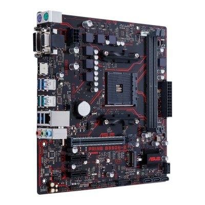   ASUS PRIME B350M-E Socket AM4 AMD B350 2xDDR4 1xPCI-E 16x 2xPCI-E 1x 4xSATAIII mAT