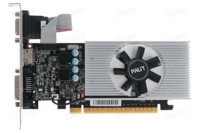  2048Mb Palit GeForce GT730 PCI-E DVI HDMI HDCP PA-GT730K-2GD5H NE5T7300HD46-2081F Retail