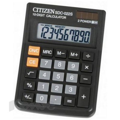  Citizen SDC-022S   10      