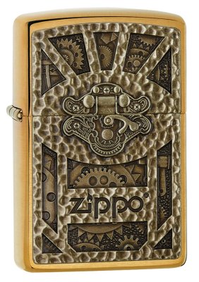  ZIPPO Classic   Brushed Brass, /, , , 36x12x56 