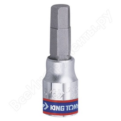   () 1/4", HEX, 3 , 37  KING TONY 203503