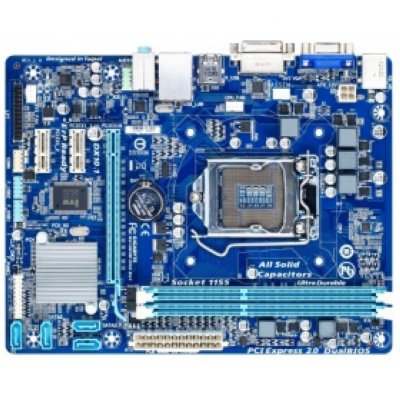   GigaByte GA-H61M-DS2 rev.2.0 (RTL) LGA1155 (H61)PCI-E+Dsub+GbLAN SATA MicroATX 2DD
