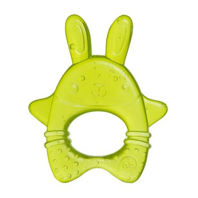   Happy Baby Teether Rabbit Lime 20018 4650069781271