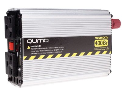 Qumo PS-400 (400 Вт) преобразователь с 12 В на 220 В 16582