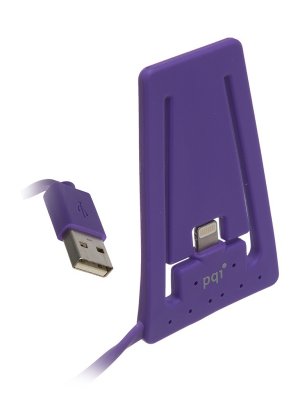  PQI USB to Lightning  iPhone/iPod AC1011 Purple PQI-iSTANDCHARGE-PP