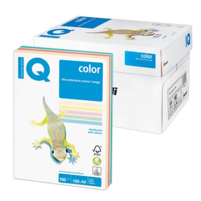   IQ color A4 160g/m2 100  Colors RB01 110851