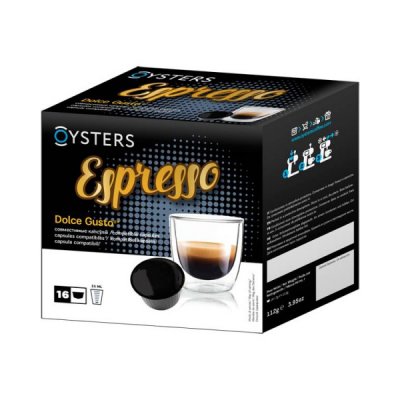  Oysters Dolce Gusto Espresso 16 