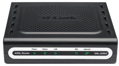  D-Link DSL-2500U/BA/D4 ADSL/ADSL2/ADSL2+ Router with splitter (AnnexA)