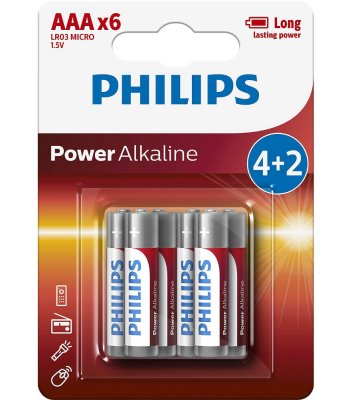  AAA Philips LR03P6BP/10 (6 )