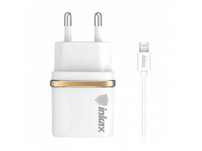   Inkax  2  1 8pin  iPhone 5/6/7 CD-11-IP White