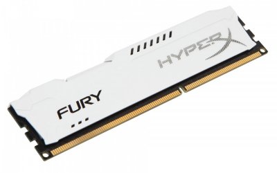 Модуль памяти Kingston HyperX Fury White Series DDR4 DIMM 2666MHz PC4-21300 CL16 - 8Gb HX426C16FW2/8