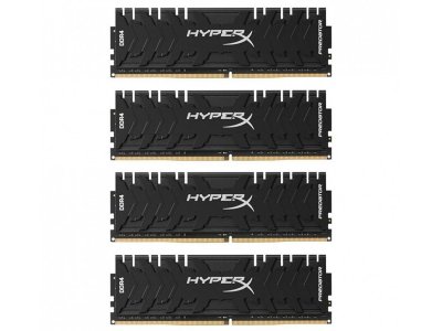 Модуль памяти Kingston HyperX Predator DDR4 DIMM 3000MHz PC4-24000 - CL15 32Gb KIT (4x8Gb) HX430C15P