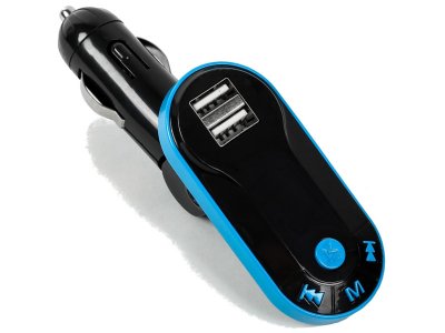  - 2 USB/Mp3/WMA/AUX/MicroSD Blue 2506794