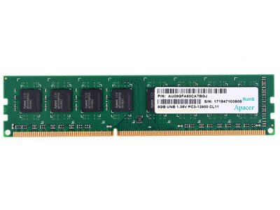   8Gb (1x8Gb) PC3-12800 1600MHz DDR3 DIMM CL11 Apacer DG.08G2K.KAM