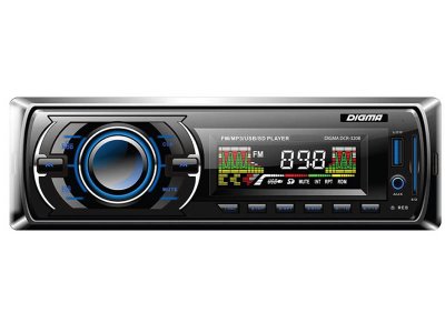  Digma DCR-320B USB MP3 FM 1DIN 4x45  