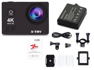   X-TRY XTC172 Neo Battery 4K WiFi Black