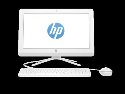  HP 20-c401ur 4GU78EA Snow White (Intel Celeron J4005 2.0 GHz/4096Mb/500Gb/DVD-RW/Intel HD G