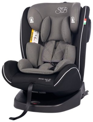   0/1/2/3 ( 36 ) SWEET BABY Round Trip SPS Isofix grey/black