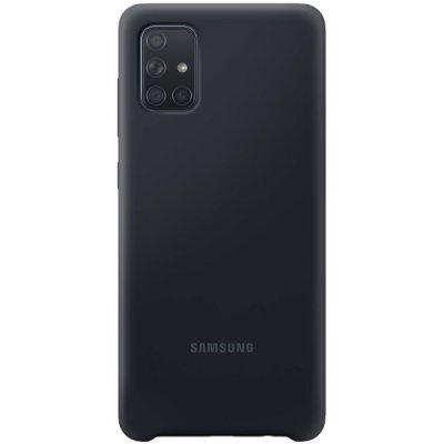  Samsung Silicone Cover  A71, Black