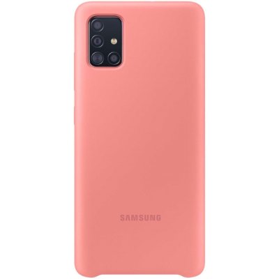 Samsung Silicone Cover  A51, Pink