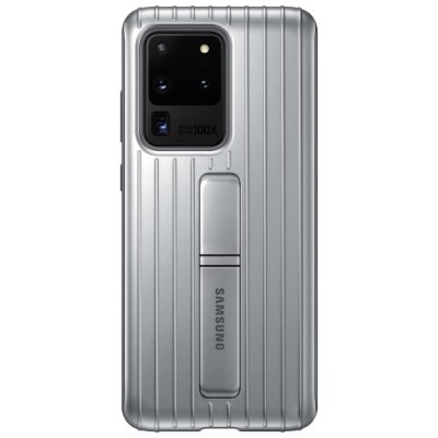  Samsung Protective Standing Cover Galaxy S20 Ultra Silver
