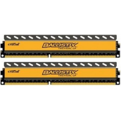  DDR3 16Gb (pc-12800) 1600MHz Crucial, 2x8Gb, Ballistix Tactical Tracer CL8, w/LED Red/Green (