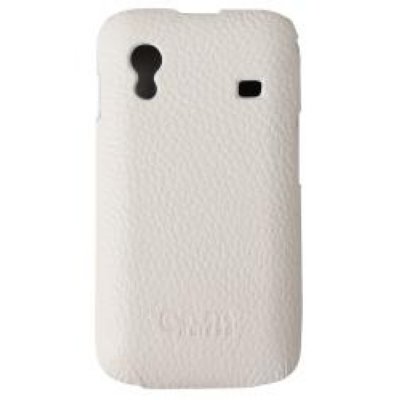 - Clever Case Leather Shell for Samsung S5830 Galaxy Ace White
