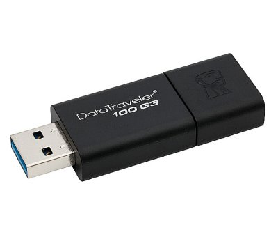 - USB Flash Drive 32Gb - Kingston FlashDrive Data Traveler DT100 G3 DT100G3/32GB