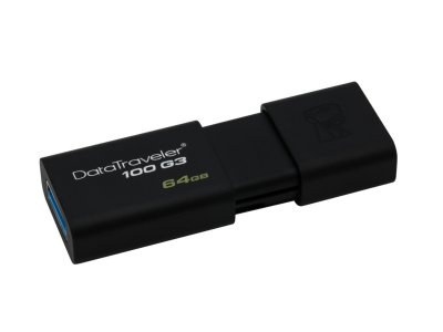   64GB USB Drive (USB 3.0) Kingston DT100G3 (DT100G3/64GB)
