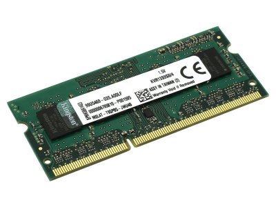 Модуль памяти Kingston (KVR13S9S8/4) DDR-III SODIMM 4Gb (PC3-10600) (for NoteBook)