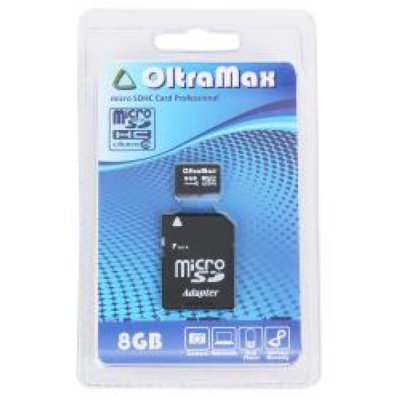   TransFlash 8Gb MicroSDHC Class 6 OltraMax