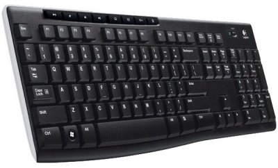    Logitech Wireless Keyboard K270 Black USB